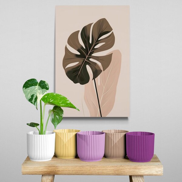 Tablou forme abstracte botanice de monstru