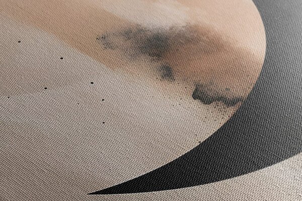 Tablou forme abstracte zi și noapte