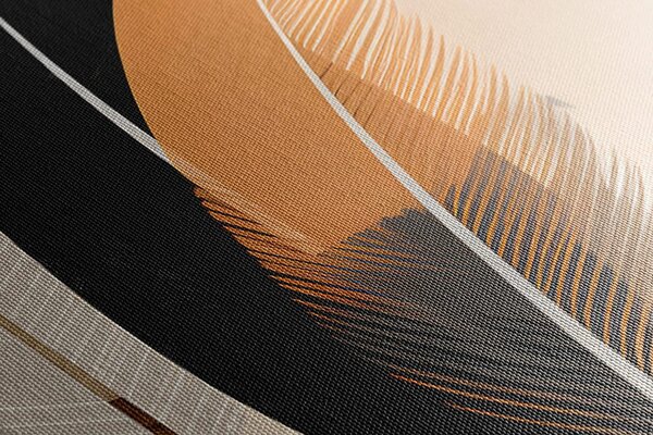 Tablou forme abstracte de pene