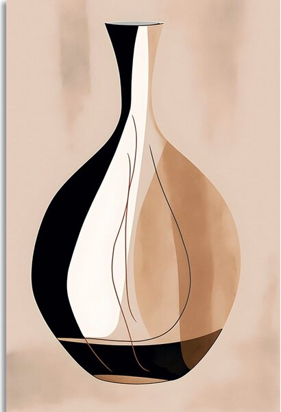 Tablou forme abstracte de vază