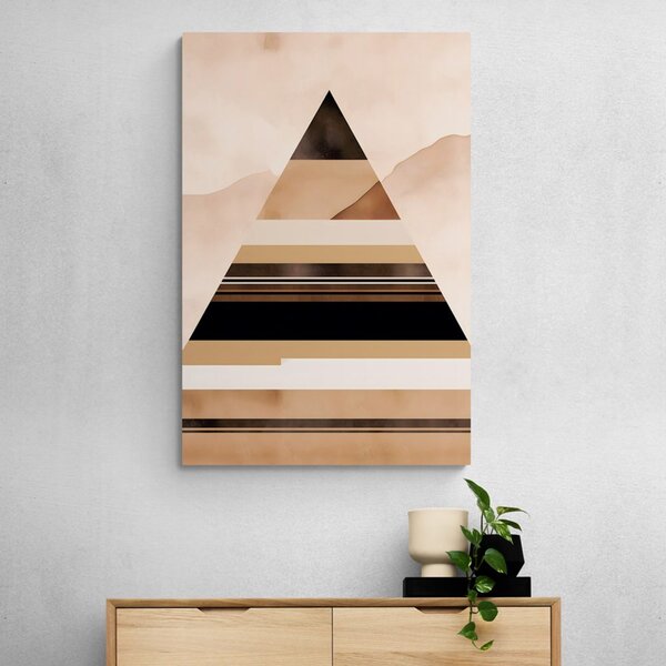 Tablou forme abstracte de piramidă