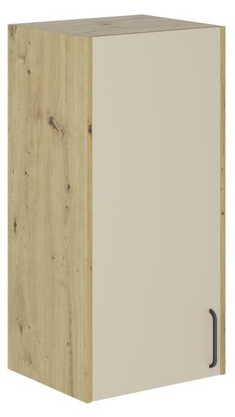 Dulap haaus Malmo, 1 Usa, Stejar Artisan/Argila, 50 x 42 x 104 cm