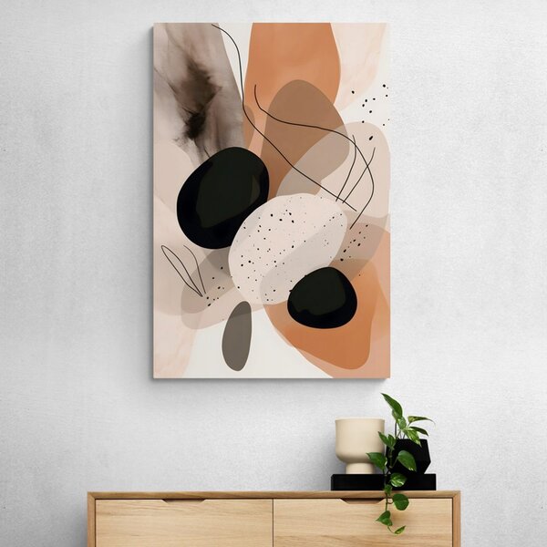 Tablou forme abstracte de rocă