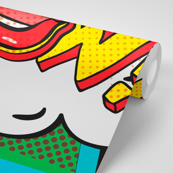 Tapet în stil pop art - WOW!