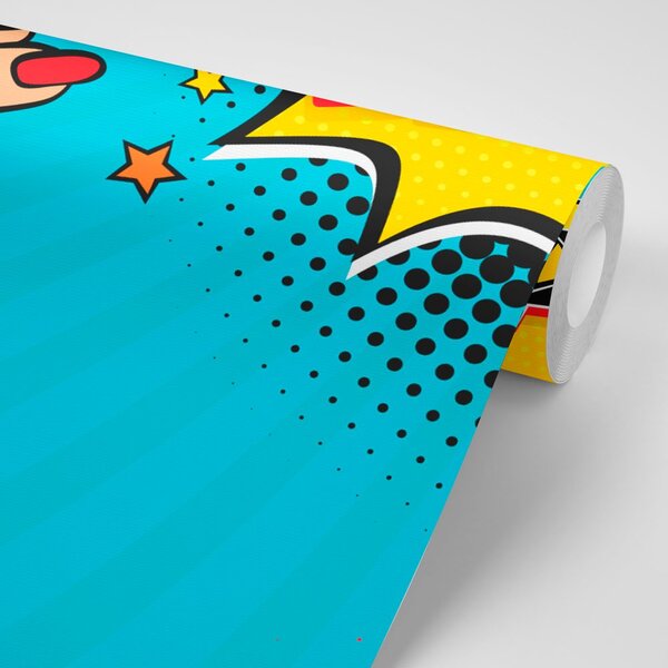 Tapet cu motiv pop art - BANG!