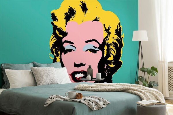 Tapet Marilyn Monroe emblematice în design pop art