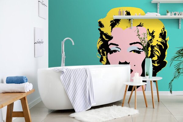 Tapet Marilyn Monroe emblematice în design pop art