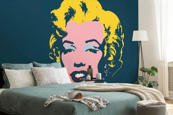 Tapet Marilyn Monroe în design pop art