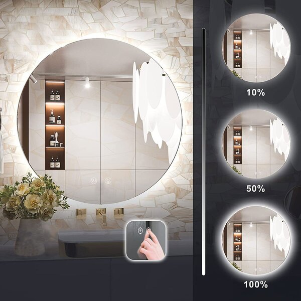 Oglindă LED 50cm HZJ050
