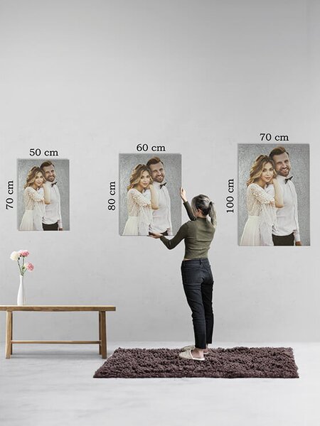 Tablou personalizat, Color cu sclipici