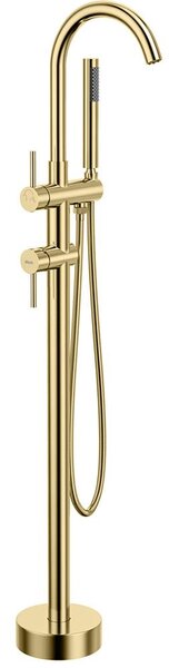 Baterie pentru cada Freestanding Rea Lungo Ortis Auriu Gold