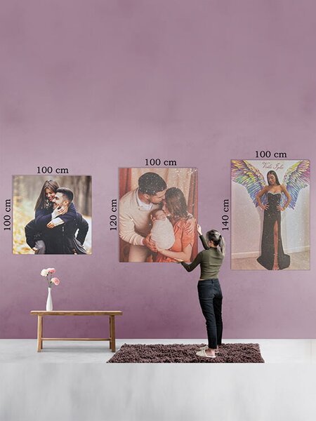 Tablou personalizat, cu praf de stele
