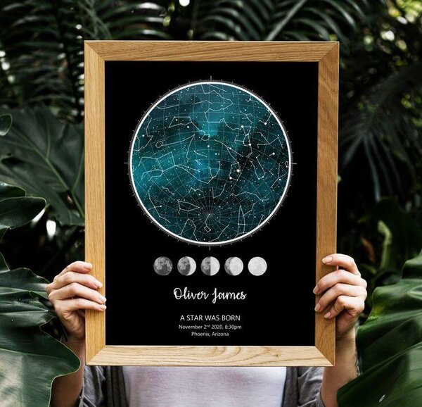 Tablou personalizat Sky Map