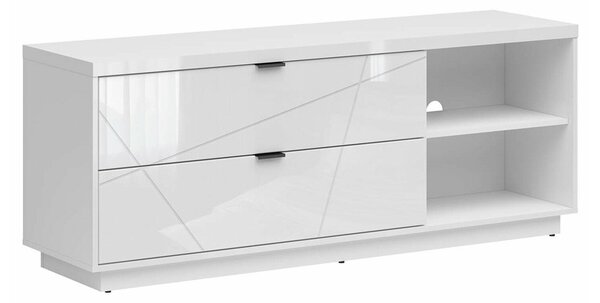 Comodă TV Fivale 104Alb lucios, Alb, 16x6x4cm
