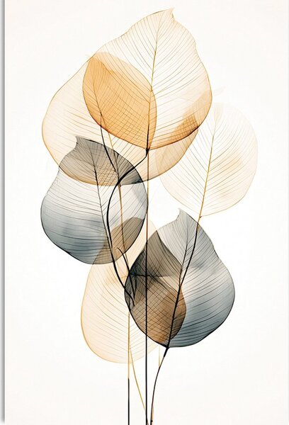 Tablou frunze abstracte No2