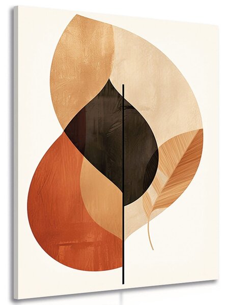 Tablou frunze abstracte No3