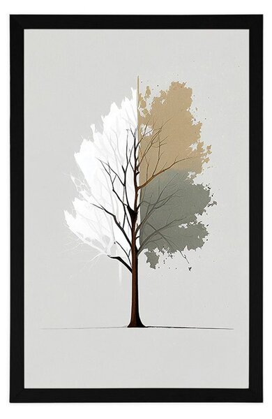 Poster copac minimalist multicolor