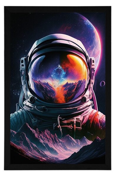 Poster portretul unui astronaut