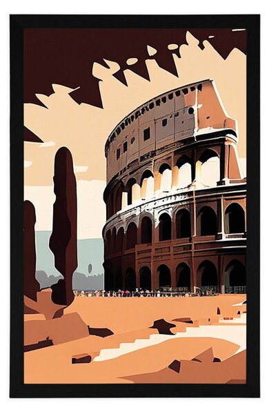 Poster Colosseumul în Roma