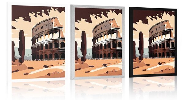 Poster Colosseumul în Roma