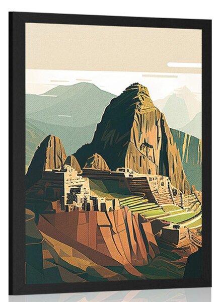 Poster magnific Machu Picchu