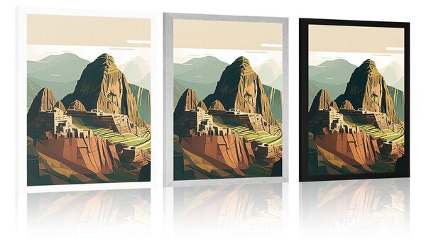 Poster magnific Machu Picchu
