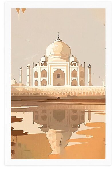 Poster Taj Mahal indian