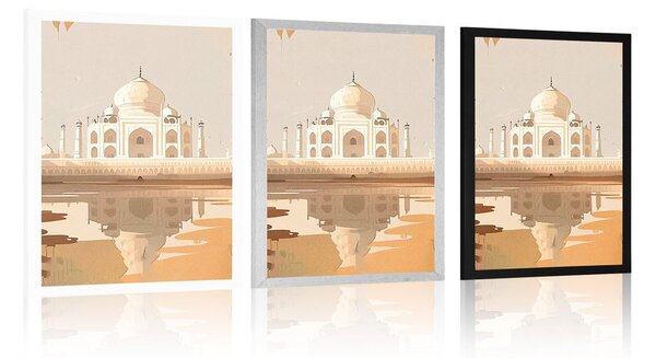 Poster Taj Mahal indian