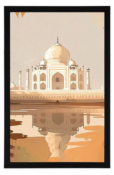 Poster Taj Mahal indian