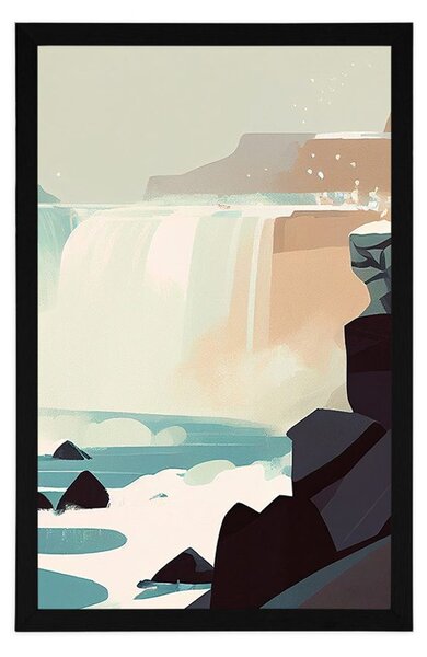 Poster design modern a cascadei
