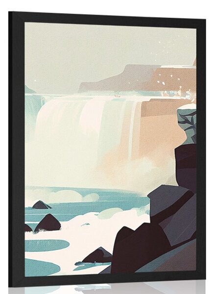 Poster design modern a cascadei