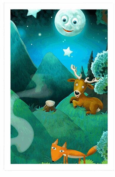 Poster pădure magică de basm