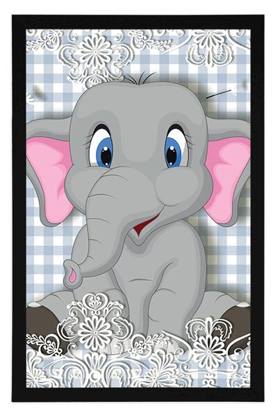Poster micul elefant