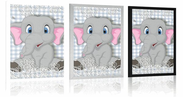 Poster micul elefant
