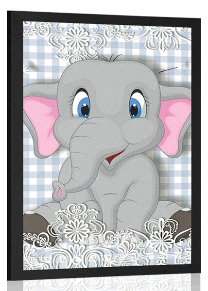 Poster micul elefant