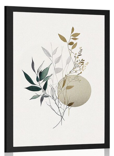 Poster plante în stil boho