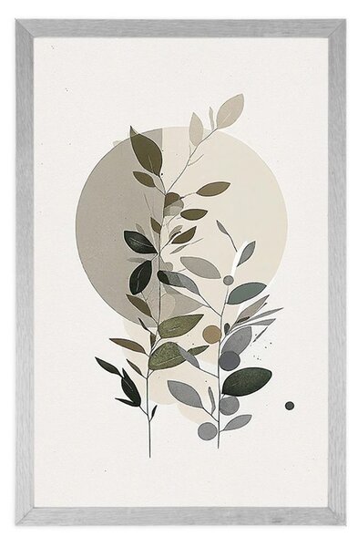 Poster plante minimaliste în stil boho