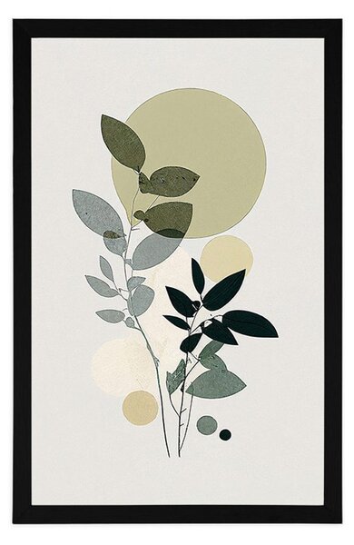 Poster plante în design boho