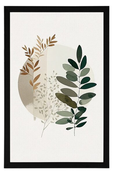 Poster plante boho
