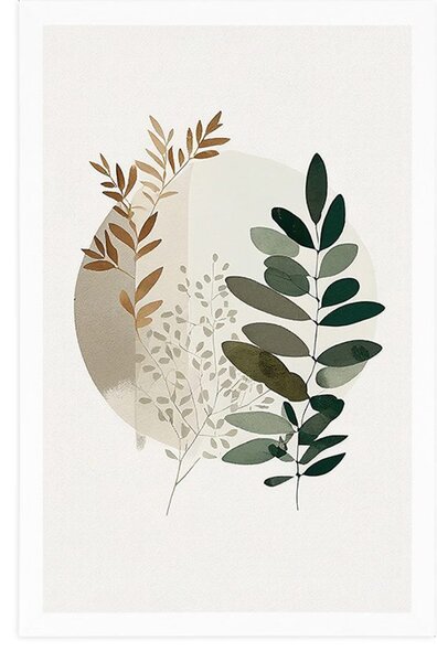 Poster plante boho