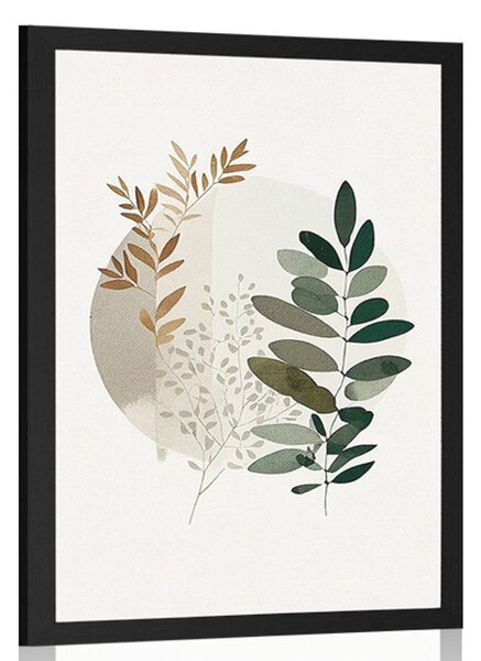 Poster plante boho