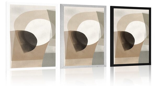 Poster forme abstracte No1