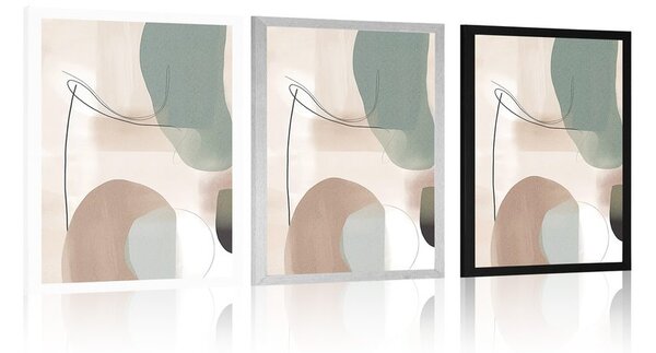 Poster forme abstracte No3