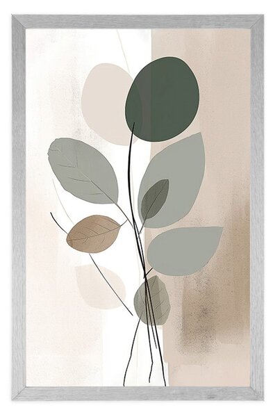 Poster forme botanice abstracte No1