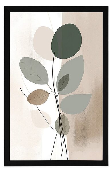 Poster forme botanice abstracte No1
