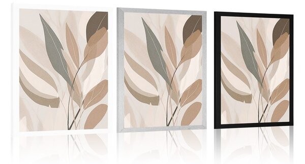 Poster forme botanice abstracte No2