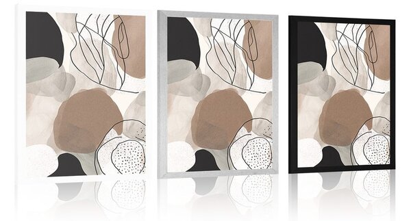 Poster forme abstracte No5