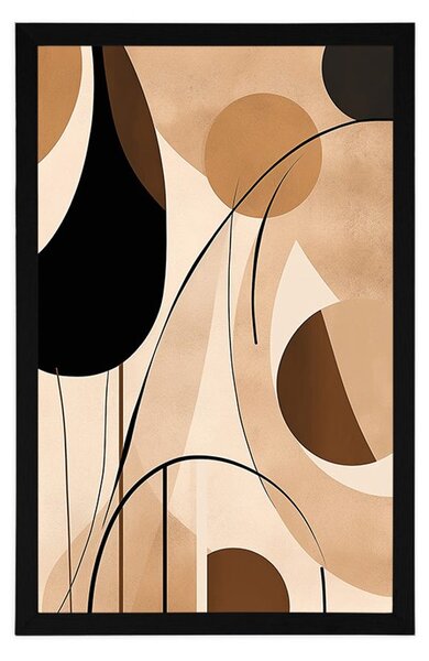 Poster forme abstracte No7