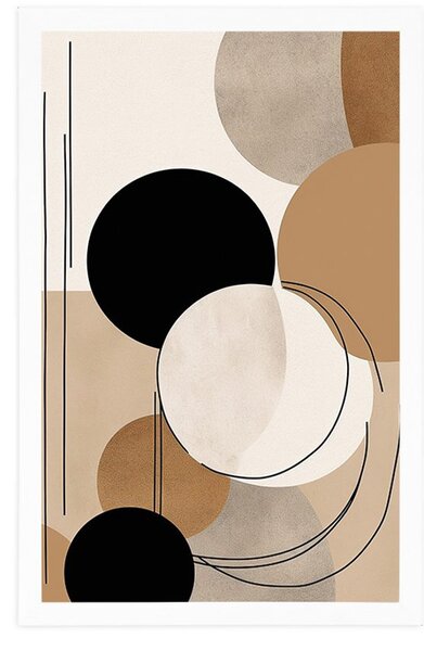 Poster forme abstracte No4