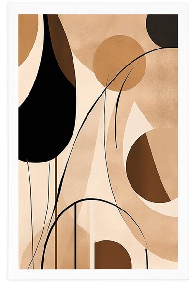 Poster forme abstracte No7